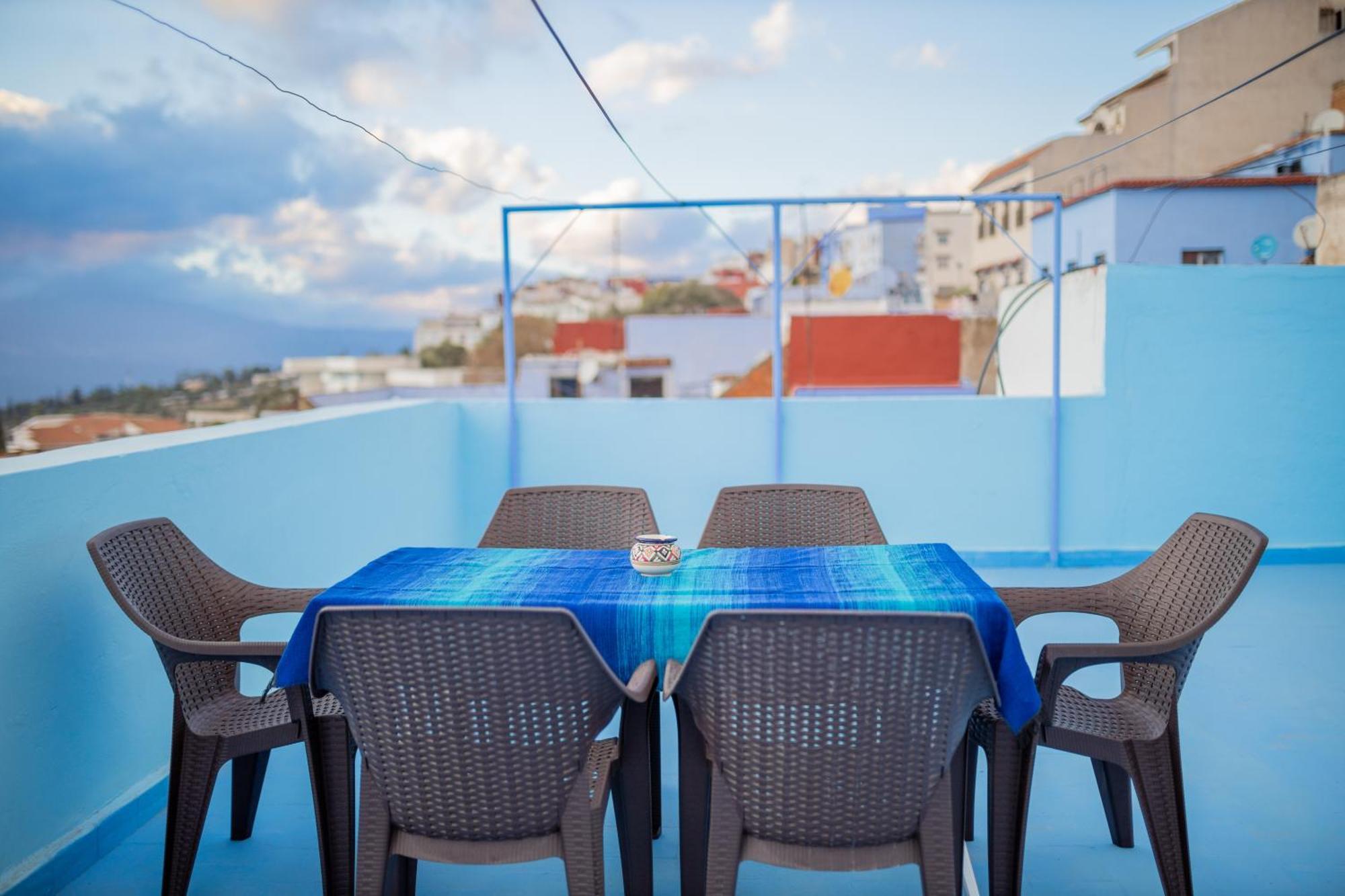 Ferienwohnung Casa Voyager 'Secret Garden Terrace' Chefchaouen Exterior foto