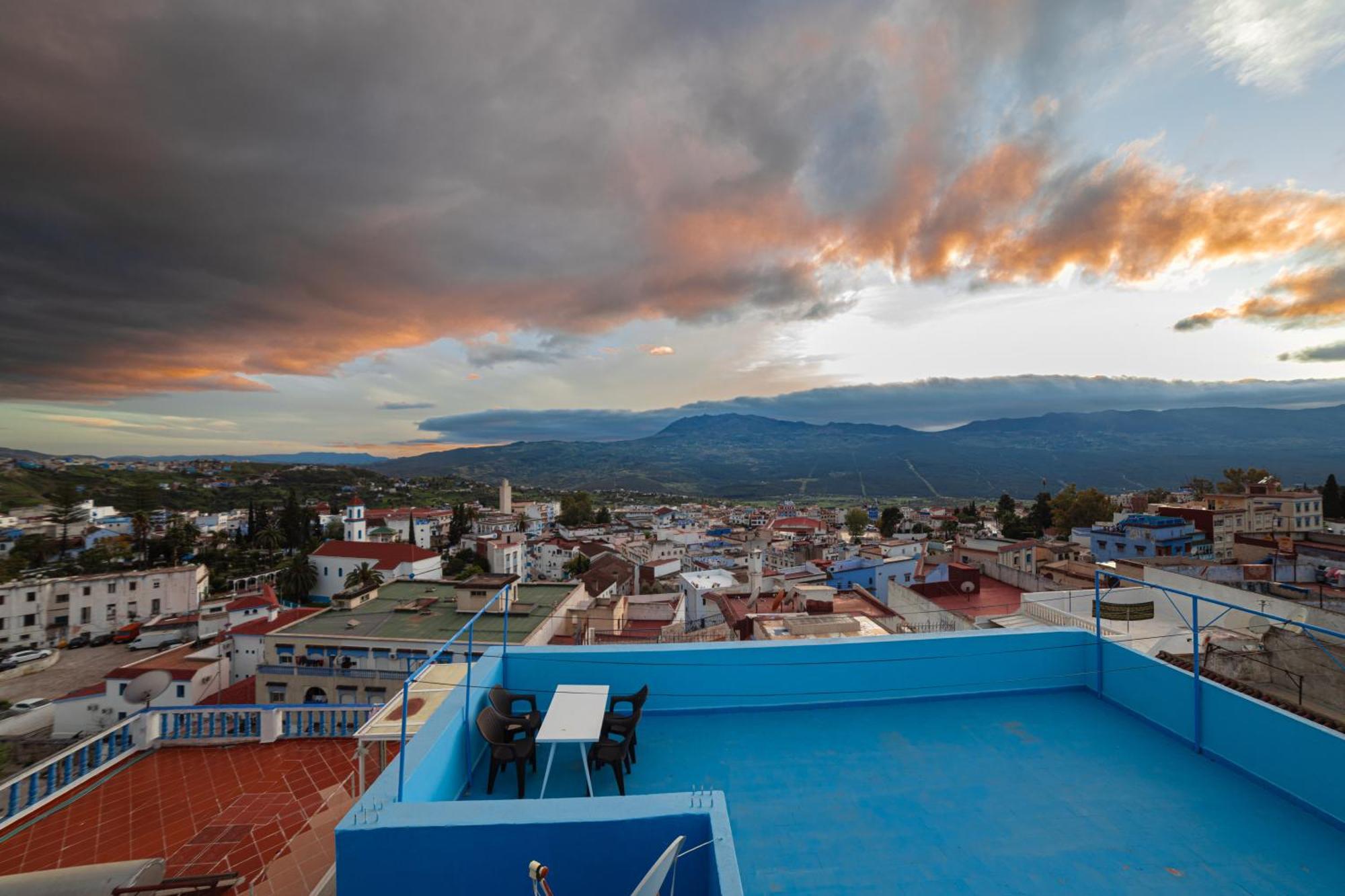 Ferienwohnung Casa Voyager 'Secret Garden Terrace' Chefchaouen Exterior foto