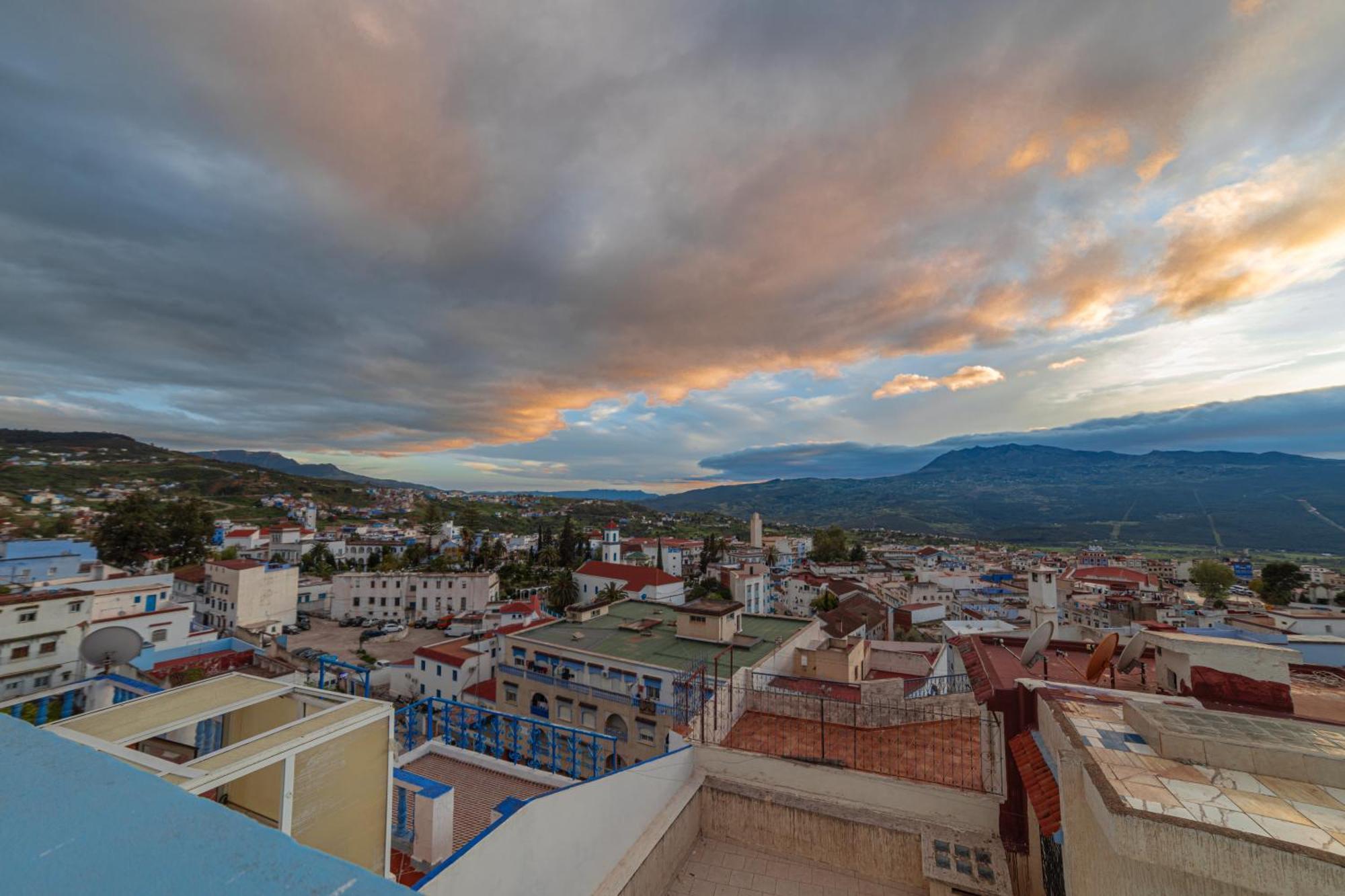 Ferienwohnung Casa Voyager 'Secret Garden Terrace' Chefchaouen Exterior foto