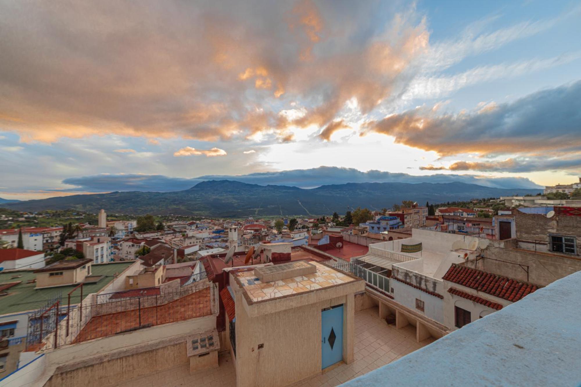 Ferienwohnung Casa Voyager 'Secret Garden Terrace' Chefchaouen Exterior foto