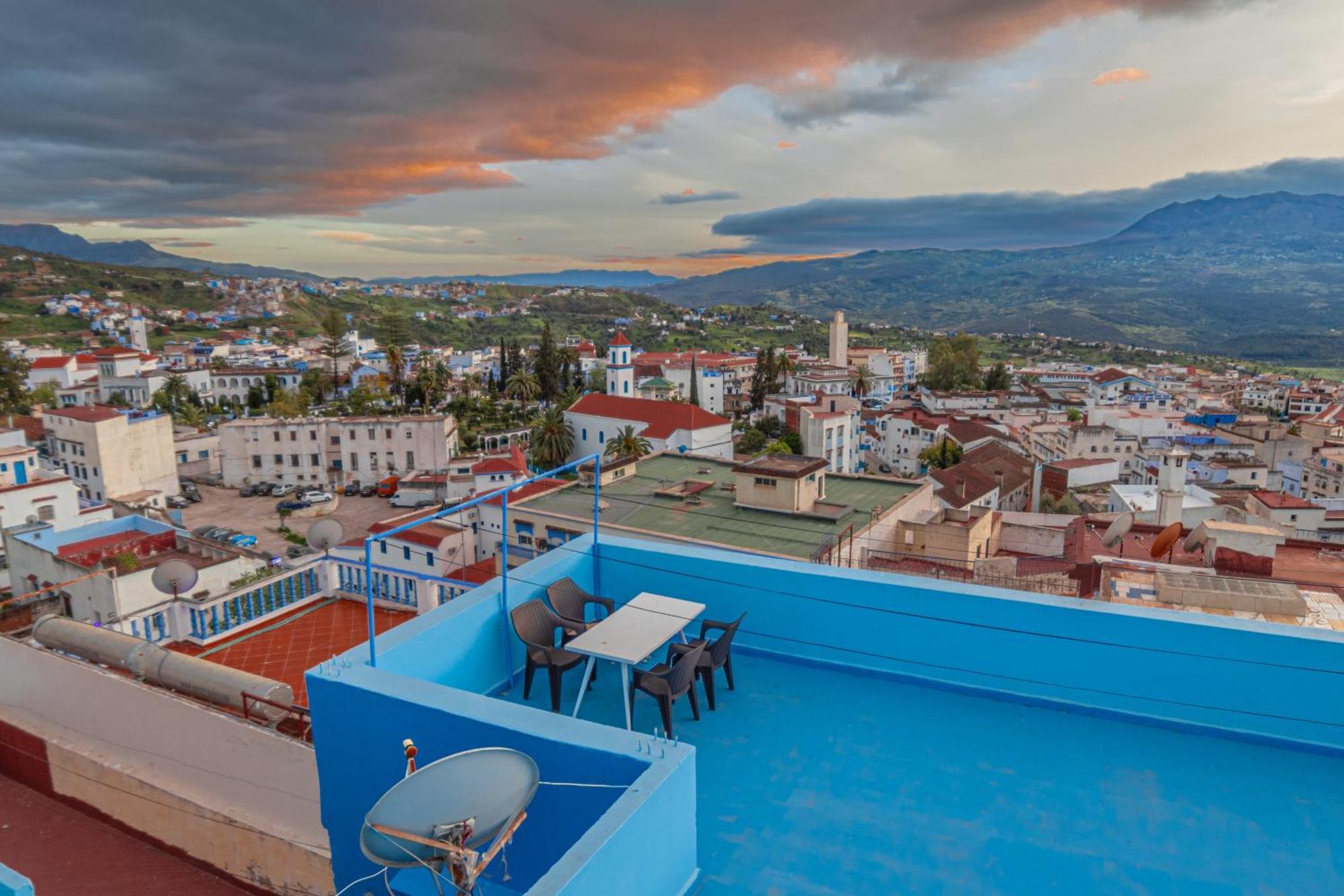 Ferienwohnung Casa Voyager 'Secret Garden Terrace' Chefchaouen Exterior foto