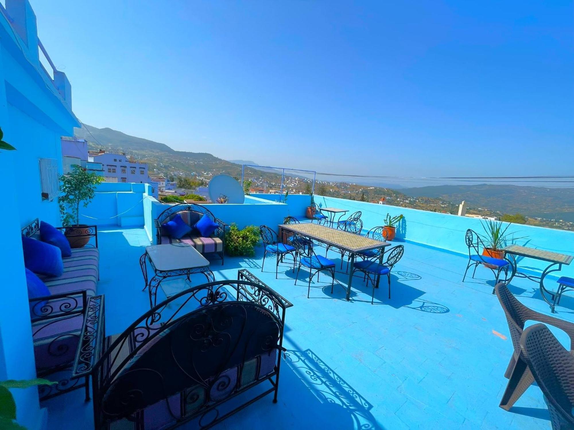 Ferienwohnung Casa Voyager 'Secret Garden Terrace' Chefchaouen Exterior foto