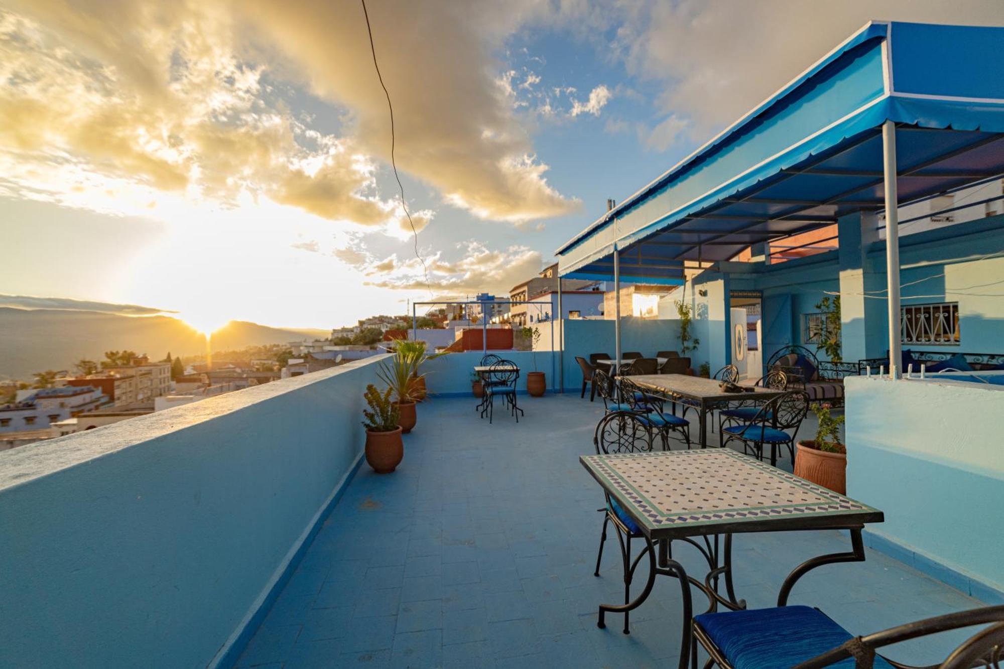 Ferienwohnung Casa Voyager 'Secret Garden Terrace' Chefchaouen Exterior foto