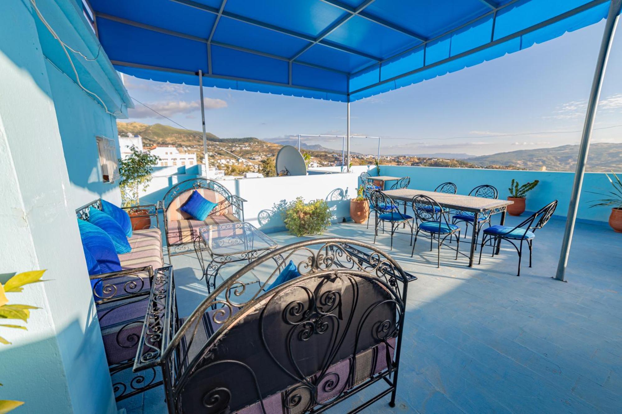 Ferienwohnung Casa Voyager 'Secret Garden Terrace' Chefchaouen Exterior foto