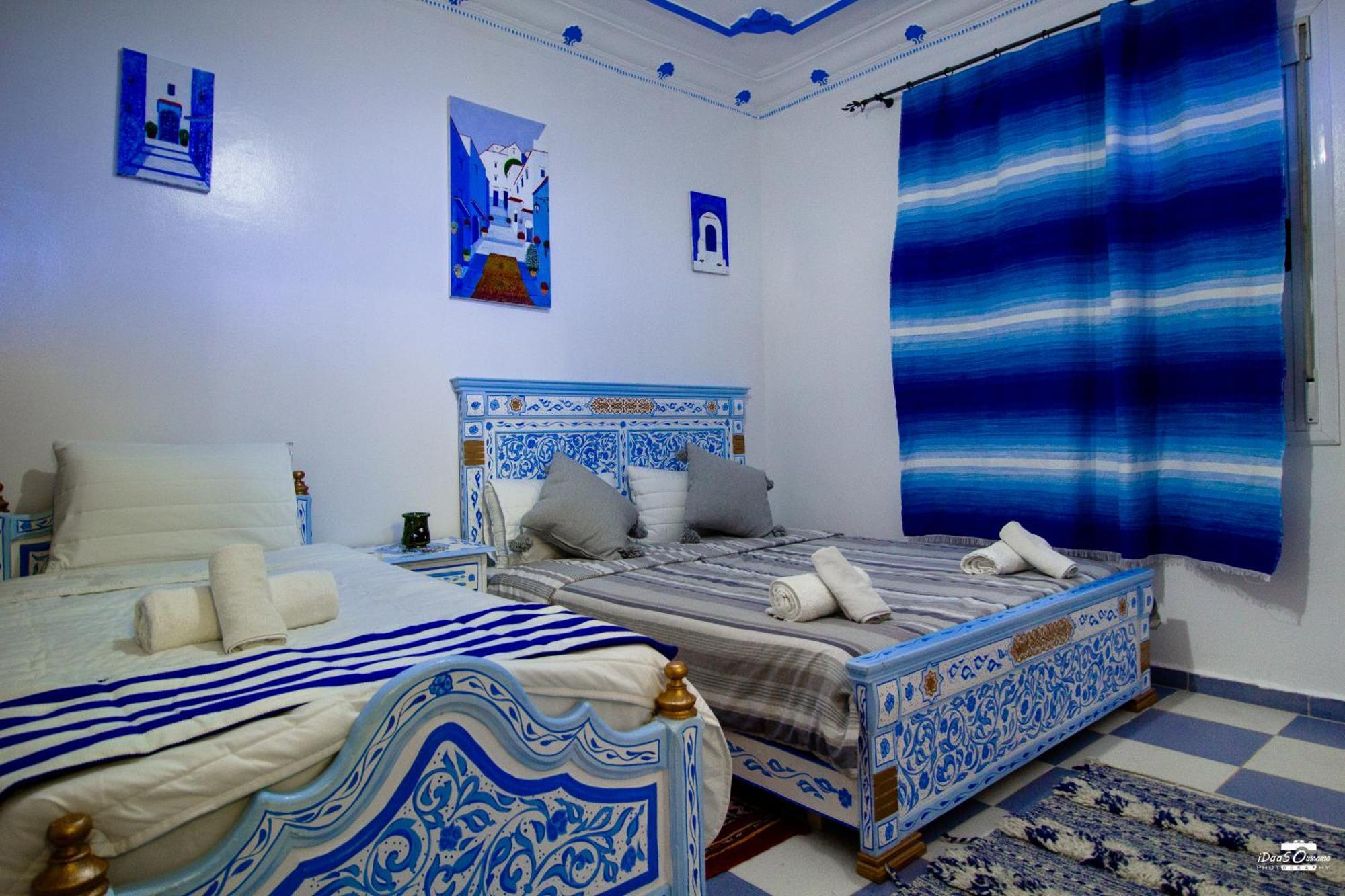 Ferienwohnung Casa Voyager 'Secret Garden Terrace' Chefchaouen Exterior foto