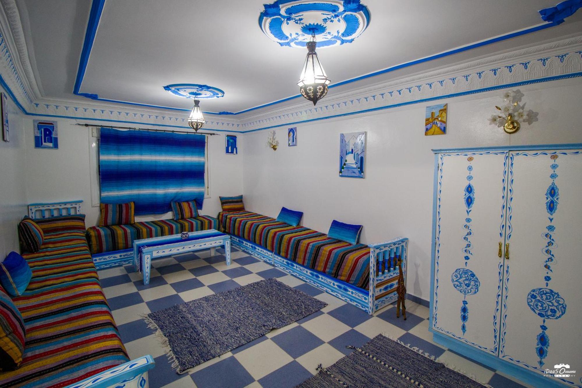 Ferienwohnung Casa Voyager 'Secret Garden Terrace' Chefchaouen Exterior foto
