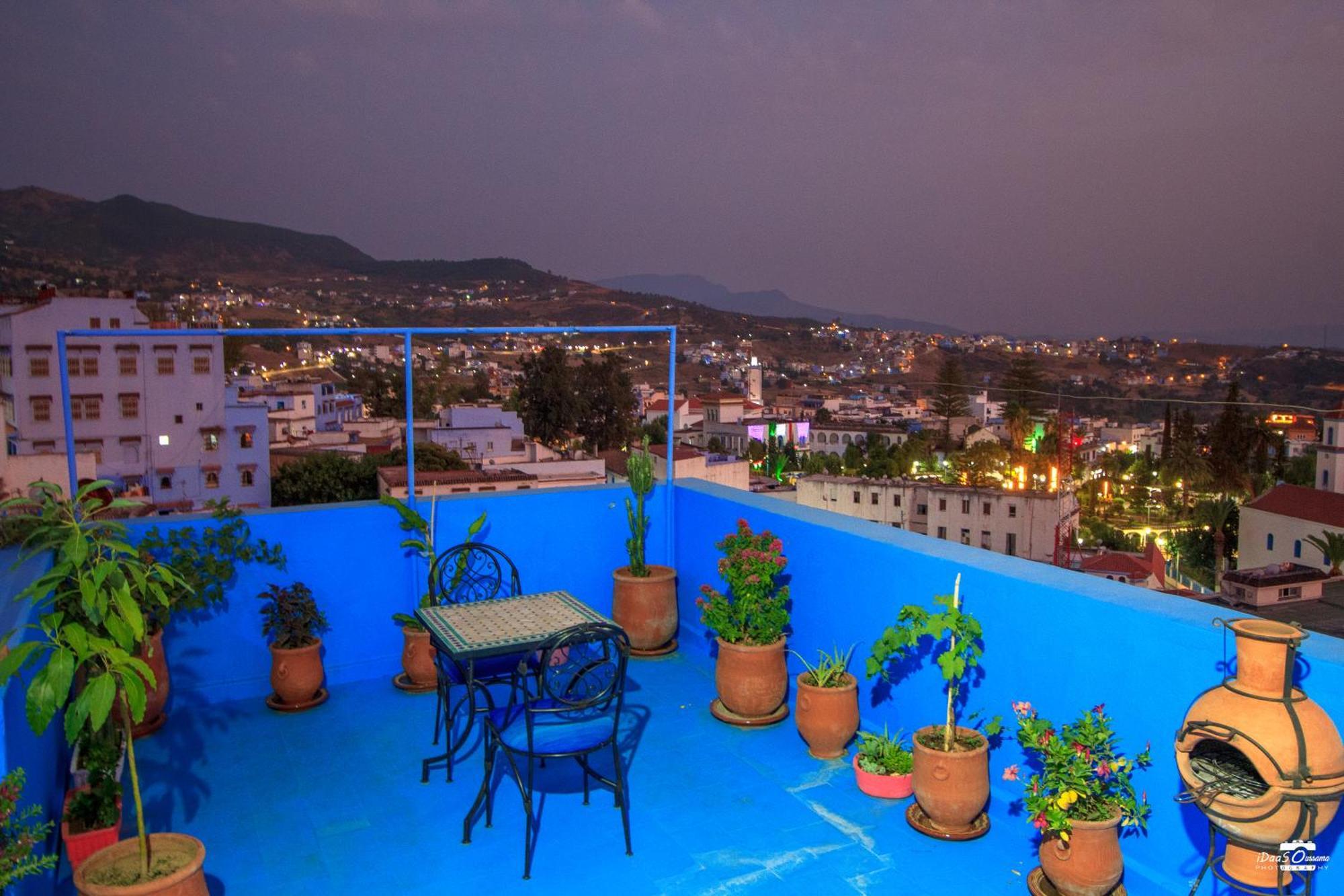 Ferienwohnung Casa Voyager 'Secret Garden Terrace' Chefchaouen Exterior foto